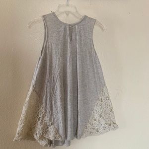 Baby doll lace tee